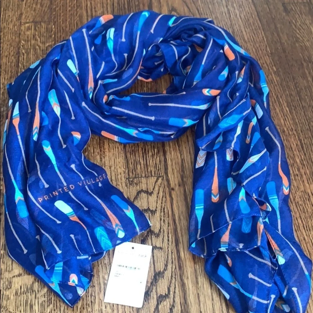 NWT Printed village scarfs